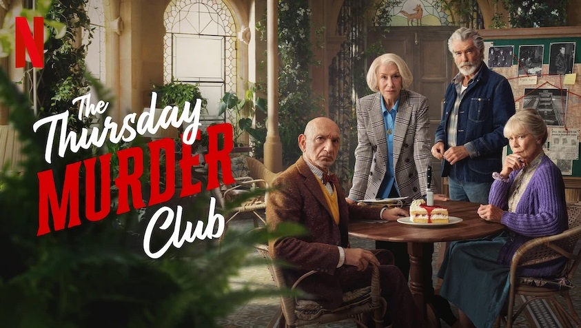 Netflix Poster for The Thursday Murder Club.