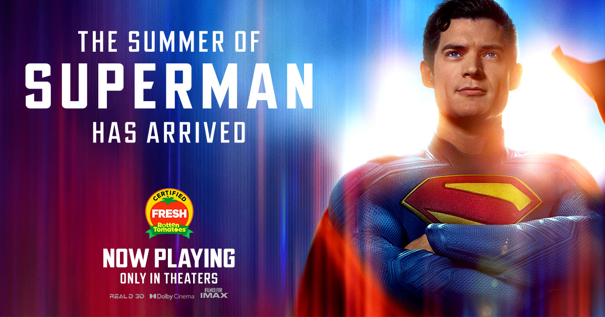 Superman poster.