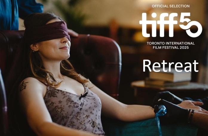 TIFF poster for the movie Retreat (2025, dir. Ted Evans)